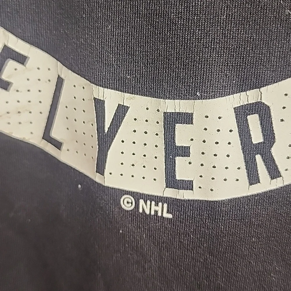 Ultimate Tee Adidas Philadelphia Flyers NHL Black T-Shirt Sz 2XL